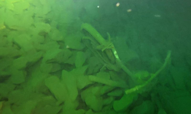 sunken bicycle