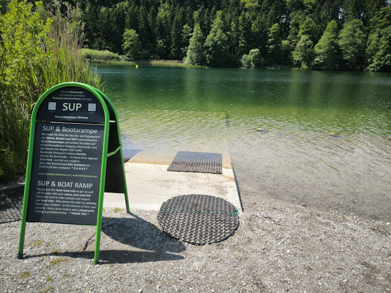 Türlersee SUP entry